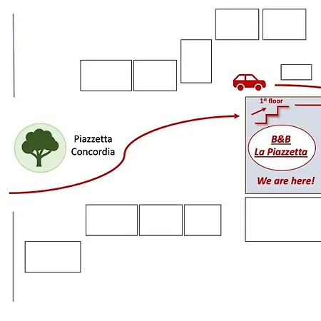 La Piazzetta Couette-café 3*